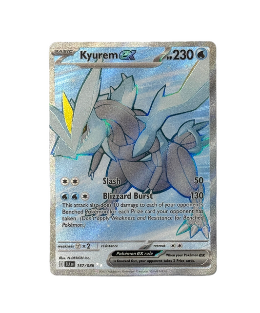 Pokemon Black Bolt Kyurem ex #157