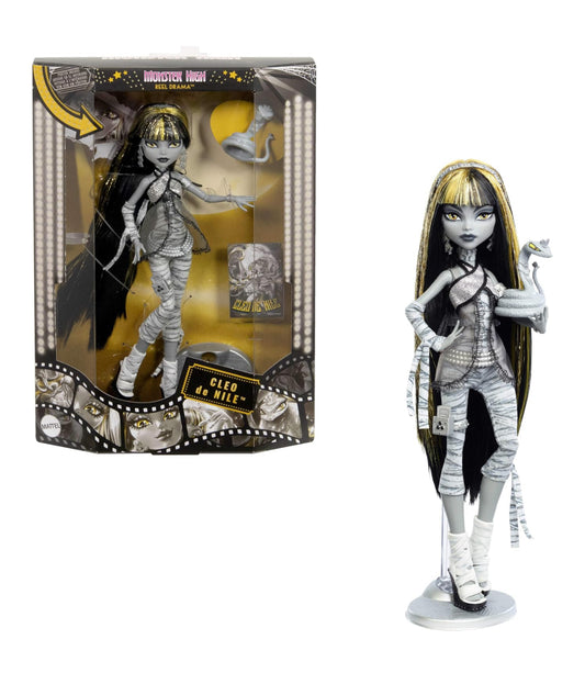 Monster High Reel Drama Cleo De Nile Doll